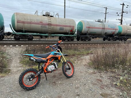 2024 Kayo Evolution YX140EM, оранжевый, 90000 рублей, вид 4