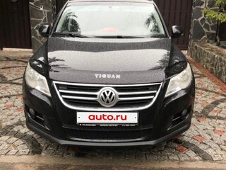 2009 Volkswagen Tiguan I, чёрный, 1350000 рублей, вид 1