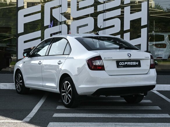 2019 Skoda Rapid I Рестайлинг, белый, 889000 рублей - вид 1