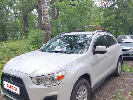 2012 Mitsubishi ASX I, белый, 1200000 рублей, вид 1
