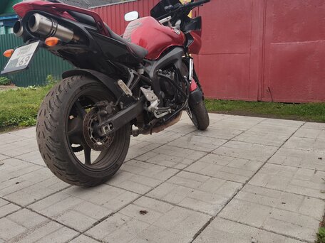 2007 Yamaha FZ6, красный, 425000 рублей, вид 5