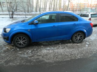 2012 Chevrolet Aveo II, синий, 678000 рублей, вид 4