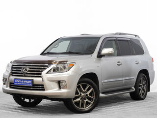 2011 Lexus LX 570 III, серебристый, 3679000 рублей, вид 3