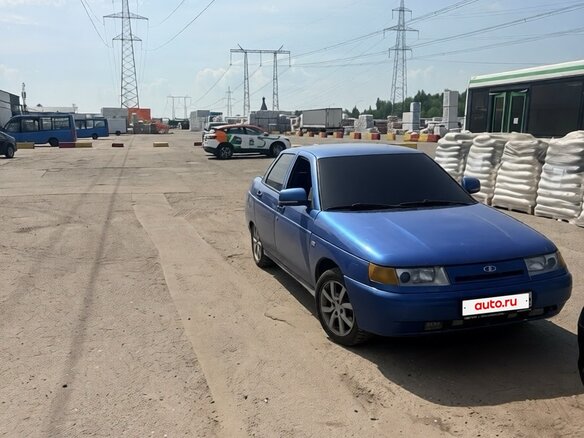 2002 Lada (ВАЗ) 2110, синий - вид 6