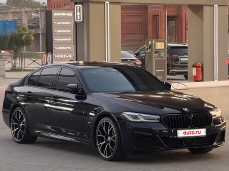 2020 BMW 5 серии 530i VII (G30/G31/G38) Рестайлинг, синий, 4890000 рублей, вид 5
