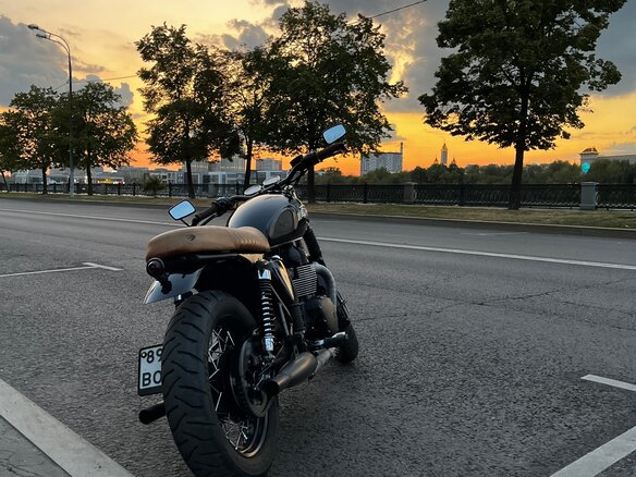 2013 Triumph Bonneville T100, чёрный, 710000 рублей - вид 6