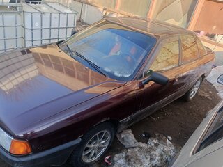 1990 Audi 80 IV (B3), красный, 210000 рублей, вид 1