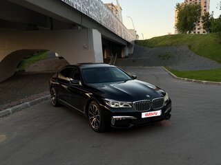 2016 BMW 7 серии Long 730Ld xDrive VI (G11/G12), чёрный, 3350000 рублей, вид 1