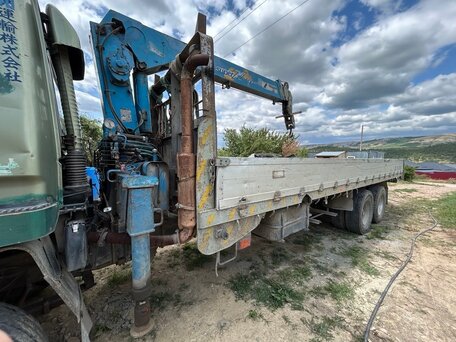 1994 Fuso (Mitsubishi) Super Great, зелёный, 2600000 рублей, вид 4