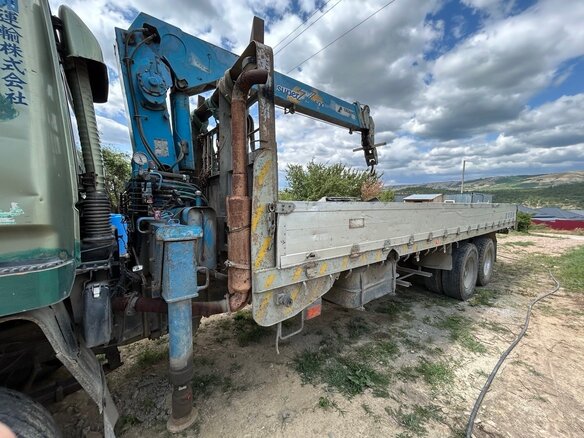 1994 Fuso (Mitsubishi) Super Great, зелёный, 2600000 рублей - вид 3