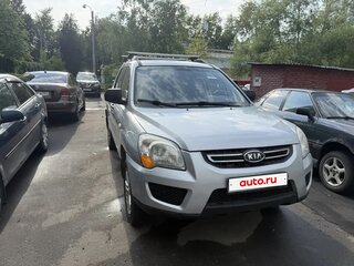 2009 Kia Sportage II Рестайлинг, серебристый, 735000 рублей, вид 1