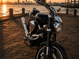 2003 Yamaha XV 1700 Warrior, синий, 890000 рублей, вид 5