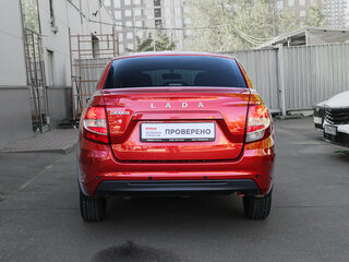 2022 Lada (ВАЗ) Granta I Рестайлинг, красный, 690000 рублей, вид 5