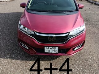 2019 Honda Fit III Рестайлинг, красный, 1200000 рублей, вид 1
