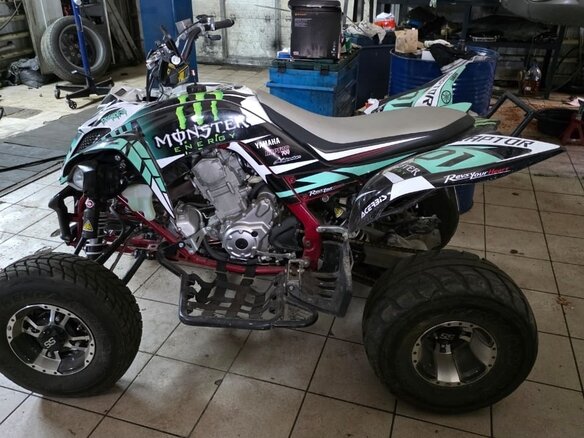 2013 Yamaha Raptor YFM700, синий, 950000 рублей - вид 6