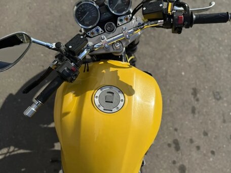 2003 Yamaha XJR1300, жёлтый, 350000 рублей, вид 4
