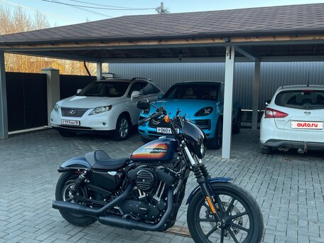 2020 Harley-Davidson Sportster 1200, синий, 1200000 рублей, вид 3