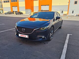 2016 Mazda 6 III (GJ) Рестайлинг, синий, 1530000 рублей, вид 4