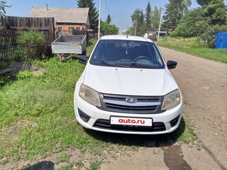 2015 Lada (ВАЗ) Granta I, белый, 350000 рублей, вид 3