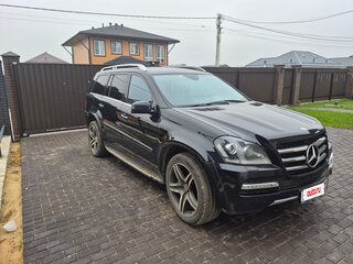 2012 Mercedes-Benz GL-Класс 350 I (X164) Рестайлинг, чёрный, 1750000 рублей, вид 3