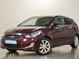 2012 Hyundai Solaris I, фиолетовый, 799000 рублей, вид 3
