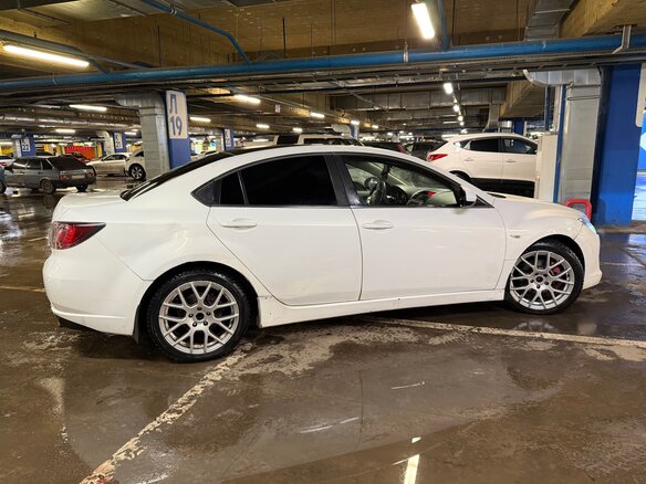 2008 Mazda 6 II (GH), белый, 500000 рублей - вид 4