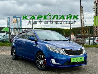 2013 Kia Rio 5-speed III, синий, 732000 рублей, вид 1
