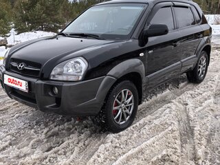 2007 Hyundai Tucson I, чёрный, 950000 рублей, вид 1