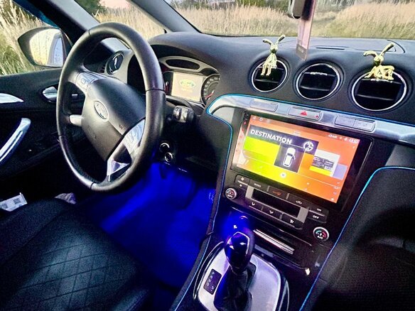 2008 Ford S-MAX I, чёрный, 700000 рублей - вид 8
