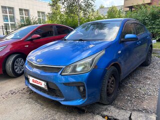2017 Kia Rio IV, синий, 549000 рублей, вид 3