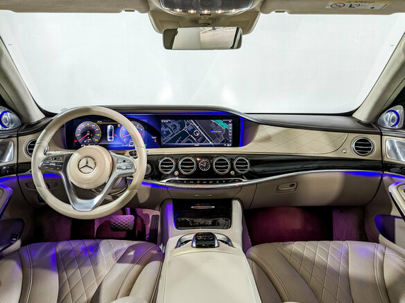 2018 Mercedes-Benz Maybach S-Класс 560 I (X222) Рестайлинг, чёрный, 4750000 рублей - вид 13