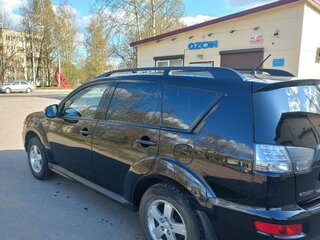 2012 Mitsubishi Outlander II Рестайлинг, чёрный, 1150000 рублей, вид 3