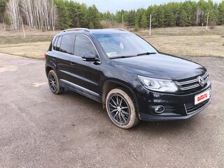 2012 Volkswagen Tiguan I Рестайлинг, чёрный, 1149000 рублей, вид 3