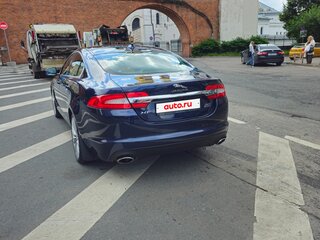 2015 Jaguar XF I Рестайлинг, синий, 1750000 рублей, вид 2