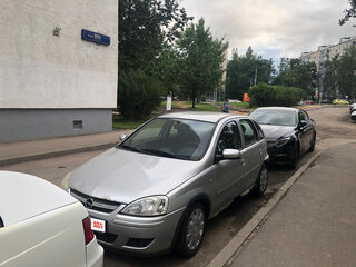 2005 Opel Corsa C Рестайлинг, серебристый, 180000 рублей, вид 2