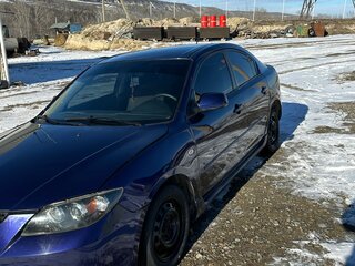 2008 Mazda 3 I (BK) Рестайлинг, синий, 520000 рублей, вид 1