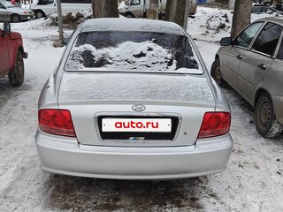 2005 Hyundai Sonata ТагАЗ IV (EF) Рестайлинг, серебристый, 600000 рублей, вид 1