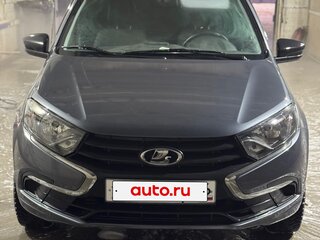 2019 Lada (ВАЗ) Granta I Рестайлинг, серый, 485000 рублей, вид 2