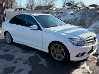 2007 Mercedes-Benz C-Класс 350 III (W204), белый, 980000 рублей, вид 1