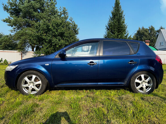 2008 Kia Ceed I, синий - вид 4