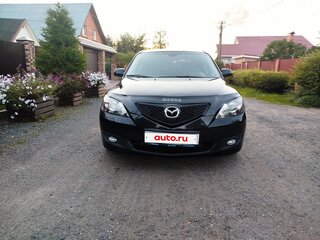 2008 Mazda 3 I (BK) Рестайлинг, чёрный, 577777 рублей, вид 2
