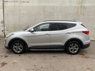 2015 Hyundai Santa Fe III Рестайлинг, серебристый, 1840000 рублей, вид 4