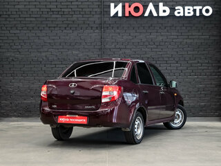 2013 Lada (ВАЗ) Granta I, красный, 370000 рублей, вид 4