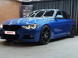 2018 BMW 3 серии 320d xDrive VI (F3x) Рестайлинг, синий, 2995000 рублей, вид 2