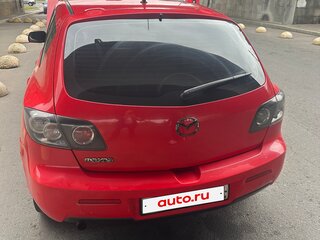 2008 Mazda 3 I (BK) Рестайлинг, красный, 271600 рублей, вид 4