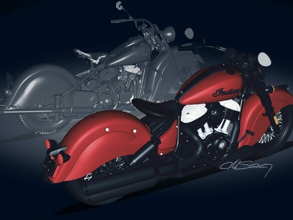 2026 Indian Chief, красный, 2840000 рублей - вид 17
