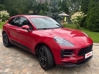 2021 Porsche Macan I Рестайлинг, красный, 5500000 рублей, вид 2