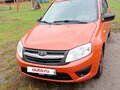 2016 Lada (ВАЗ) Granta I, оранжевый, 450000 рублей