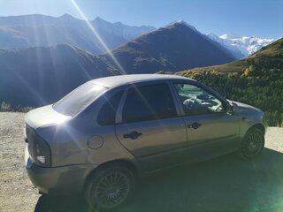 2010 Lada (ВАЗ) Kalina I, серый, 380000 рублей, вид 3