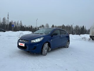 2012 Hyundai Solaris I, синий, 520000 рублей, вид 1